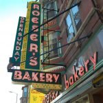 Roeser’s Bakery Neon Sign. Photo Credit: Eric Allix Rogers