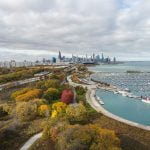 7The Chicago Lakefront, 26 Miles of Scenic Lakefront Parks & Public Spaces, In Perpetuity Since 1836, by Olmsted & Vaux, Nelson, Simonds, Burnham, Atwood, Bennett & Others. Photo Credit: Eric Allix Rogers