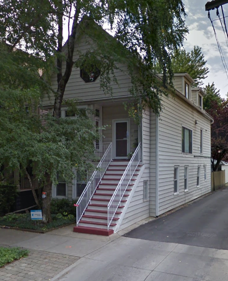 3744 N. Greenview Ave, Wrigleyville. Demolished January 2021. Photo Credit: Google Maps